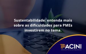 Sustentabilidade Pacini - Pacini Assessoria │ Contabilidade em São Paulo